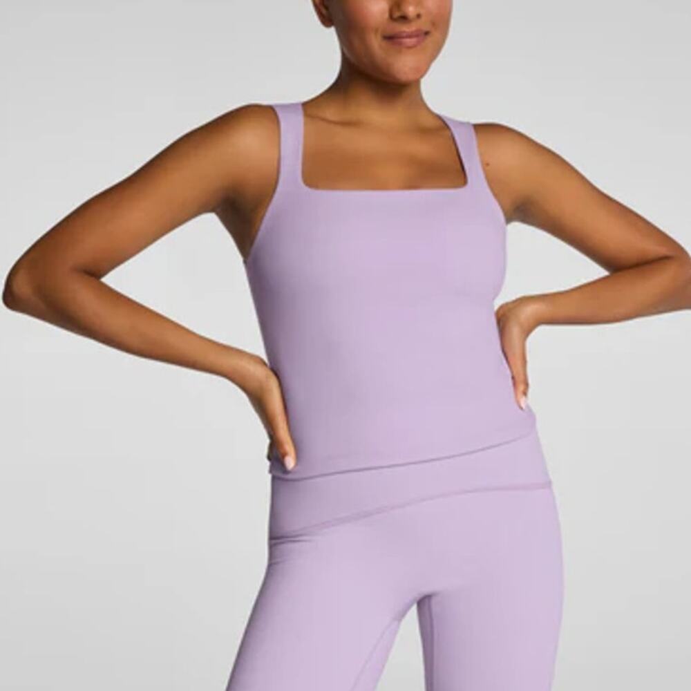 SPANX Women's Verbena BoostUp Square Neck Shelf Tank Size S